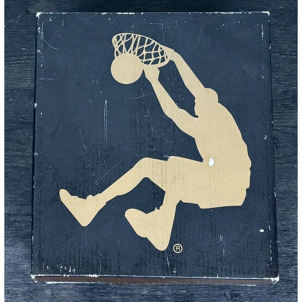 Shaquillle O'Neal Dunkman EMPTY Shoe Box #40960 White Retro Low 13Y Shoes